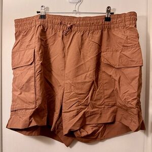 Women’s Brown Cargo Shorts